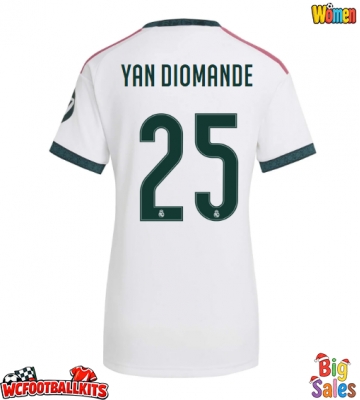 Real Madrid Yan Diomande #25 Replica Home Stadium Shirt for Women 2026-27 Short Sleeve